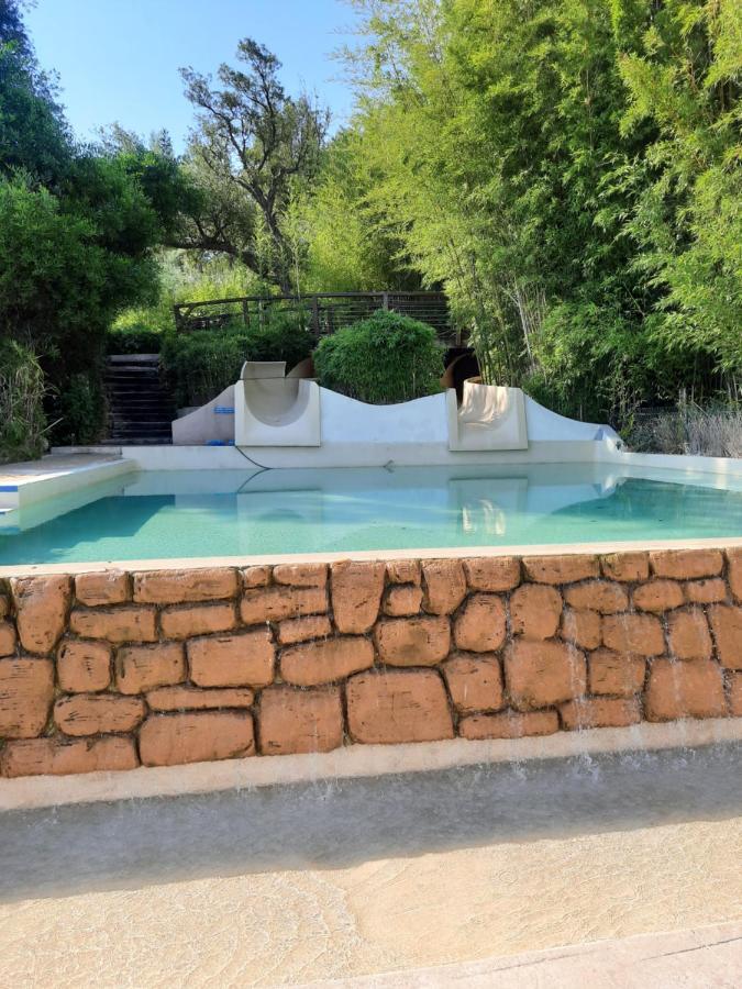 Les Restanques - Grimaud Apartamento Exterior foto
